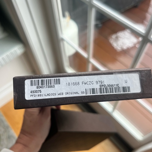 Gucci Web Wallet with Box - Picture 12 of 13